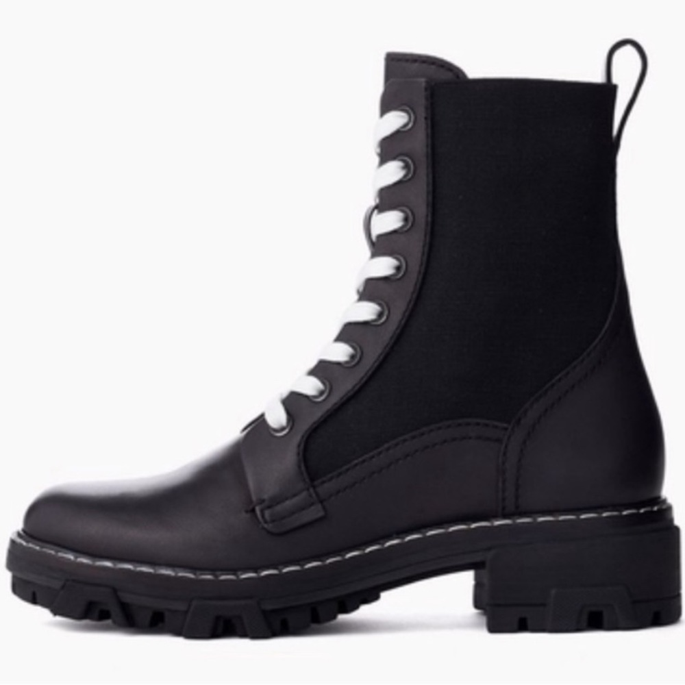 Rag & Bone shiloh combat ankle boot black 8.5 NEW